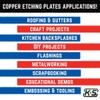 K&S Precision Metals Copper Etching Plate 6605 – 0.050" Thick