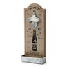 Pajoma 15351 Holzboard Bottle Opener with Tray DECAP Natural /