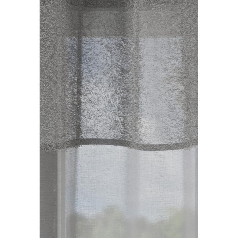 Maple Textiles Eyelet Ring Top Heading Voile Curtain Panels Soft