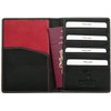 Felda Genuine Leather Passport Holder - RFID Protection and Multiple