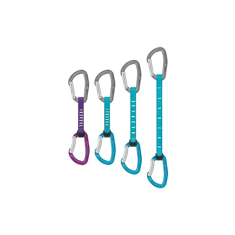 Petzl, Djinn Axess, Robust Postponement For Climbing In Cliff, Blu,