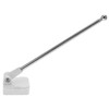 KONTONTY Magnetic Car Flag Pole Stainless Steel Base Universal Mount