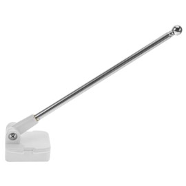 KONTONTY Magnetic Car Flag Pole Stainless Steel Base Universal Mount for Outdoor Flag Display