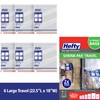 Hefty Shrink-Pak Large Travel Bags - Airtight Storage Bags for