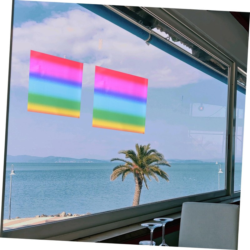 VILLFUL Flexible DIY Accessory 2 Rolls Heat Activated Foil Rolls