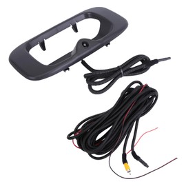 Rear Tailgate Handle Backup Camera Fit for Chevy Silverado for GMC Sierra 1500 2500 3500 1999 2000 2001 2002 2003 2004 2005 2006 2007 Tailgate Reversing Rear View Back Up Camera RCA 15046512 15228539