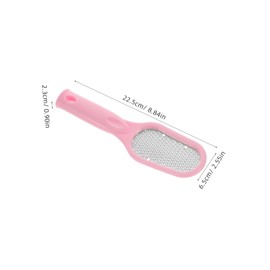 Ipetboom Handheld Foot File Exfoliating Tool for Dead Skin Removal Lightweight Callus Remover with Ergonomic Foot Plate Design Compact and Portable for Home Use