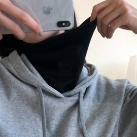 Women's Slim Winter Warm Neck Warmer for Golf Balaclava Gray 5ea