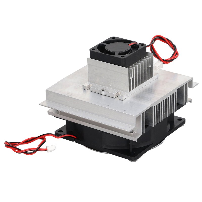 Refrigeration Cooler Dual Core Cooling Fan System Set Kit for