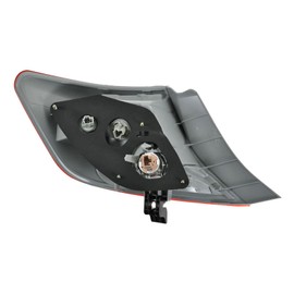 TRQ Right Outer Rear Tail Light Assembly Passenger Side Compatible with 2012-2014 Toyota Camry TO2802111 TO2805114