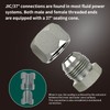 AKM 80 Pcs JIC 37° Flare Cap and Plug Kit