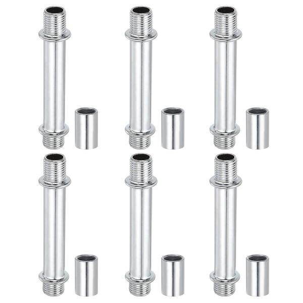 PATIKIL Straight Pipe Lamp Stems Rod Kit, 6 Set M10
