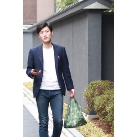 Wide Bottom Bento Eco Bag Choju-Giga