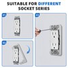 WooFog 15 Pcs Outlet Spacers for Electrical Box, Wall Plate