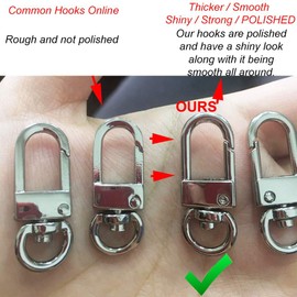 Purse Chain Metal (9mm) Replacement Strap Accessories Snap Hook Chain Strap (Silver 120cm)