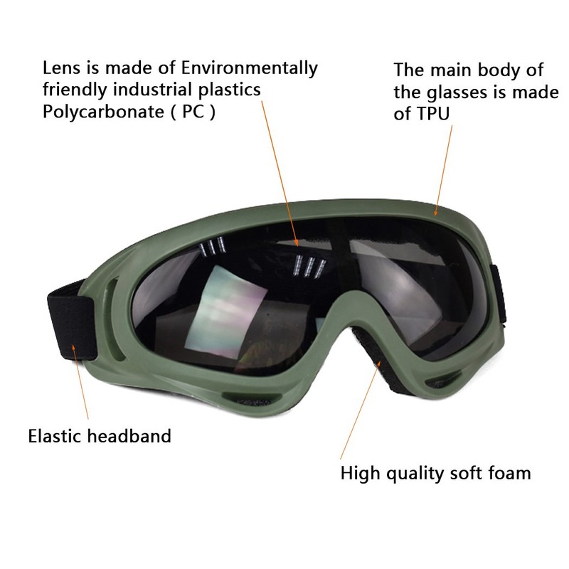 AOUTACC Airsoft Protective Gear Set, Half Face Mesh Masks with