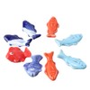 Vctitil 8Pcs/set Chopsticks Holder Ceramic Chopstick Rest Fish Shape Chopsticks