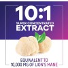 Nature's Peak Lions Mane Supplement Mushroom Capsules 10,000mg, Brain &