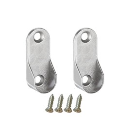 Alipis Hanging Rod Holder 6pcs Closet Rod Clothes Rod Bracket Tension Rod for Closet Hanging Rod Furniture Hardware Rod Accessories Boom Stand Wardrobe Socket