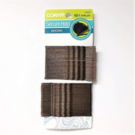 Conair 48 Piece Bobby Pins Extra Long Brown, 4 Ounce