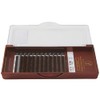 FELICIA [Dark Brown] Color Flat Lash Ultra Soft Eyelash Extensions