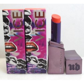 URBAN DECAY VICE HIGH IMPACT VEGAN LIPSTICK FLOWER DISTRICT SHINE 0.1OZ LOT OF 2