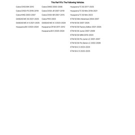 Tusk EMEX T-35® Soft/Intermediate Terrain Tire 70/100x10 For KTM 50 SX MINI 2010-2022