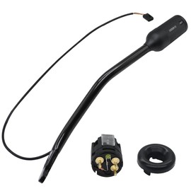 LoloWheat F4TZ-7210-B Transmission Gear Shifter Lever Fit for Ford F150 F250 F350 F53 F59 for Bronco 1992-1997 Replace F2TZ-7210-F with Overdrive Switch Kit