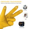 ZLUXURQ Men's Luxury and Soft 100% Sheepskin Leather Driving Gloves