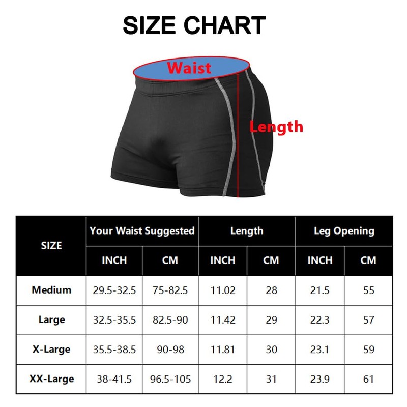 Muscle Alive - Pantalones cortos de culturismo para hombre, poliéster