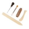 TEHAUX 10pcs Bookbinding Tools Set Handmade Sewing Supplies with Bone