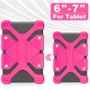 Universal 7 inch Tablet Case, Silicone Protective Cover 6"-7" for