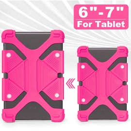 Universal 7 inch Tablet Case, Silicone Protective Cover 6"-7" for LG G Pad 7.0