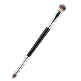 MUIIGOOD Eyeshadow Brush Eye Makeup Brush Professional Blending Eyeshadow Makeup Brushes for Concealer Eyebrows Eyeliner Soft Hairs Makeup Tool (Black-EB02)