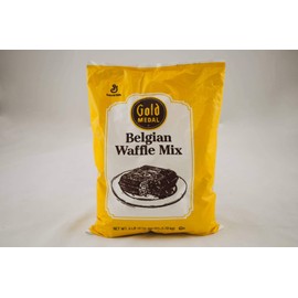 Gold Medal Belgian Waffle Griddle Mix 8 Case 60 Ounce