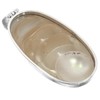 Nautilus Shell 925 Sterling Silver Pendant, 2 1/4"