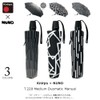 Knirps KNTL220-8236 Folding Umbrella, One-Touch Automatic Open/Close, Reinforced Durability