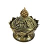 Something Different Wholesale Elegant Brass Metal Lotus Incense Cone Holder