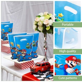 XoeLLe 98pcs Kids Party Bag Fillers, 12pcs Keyrings for Kids, 16pcs Slap Bands, 50pcs Anime Stickers, 20pcs Gaming Party Bags, Goodie Bags for Boys Girls Birthday Party Gift Supplies