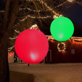 Narasios Solar Lights Outdoor Decoration Pool Light Floating 2 Pack Inflatable 13in Pool Ball Waterproof Garden Beach Wedding Party Decor Pool Accessories for Kid Adult