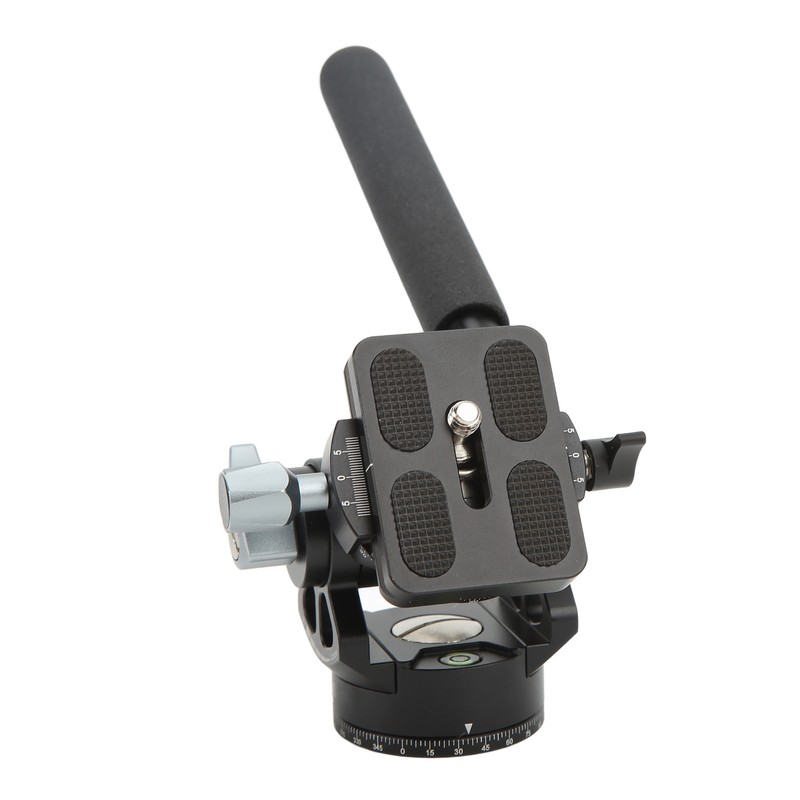 Video Tripod Head Aluminium Alloy Adjustable Portable Damping Stable Fluid