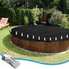 Zopeal 36 Pcs Clips for Pool Cover 2.2 Inch, Steel