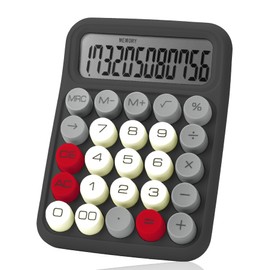 Mr. Pen- Mechanical Switch Calculator, 12 Digits Large LCD Display, Slate Grey Calculator Big Buttons, Mechanical Calculator, Calculators Desktop Calculator, Cute Calculator, Aesthetic Calculator