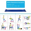 5pcs/set Fitness Yoga Ball Yoga Blocks Stretching Strap Resistance Loop