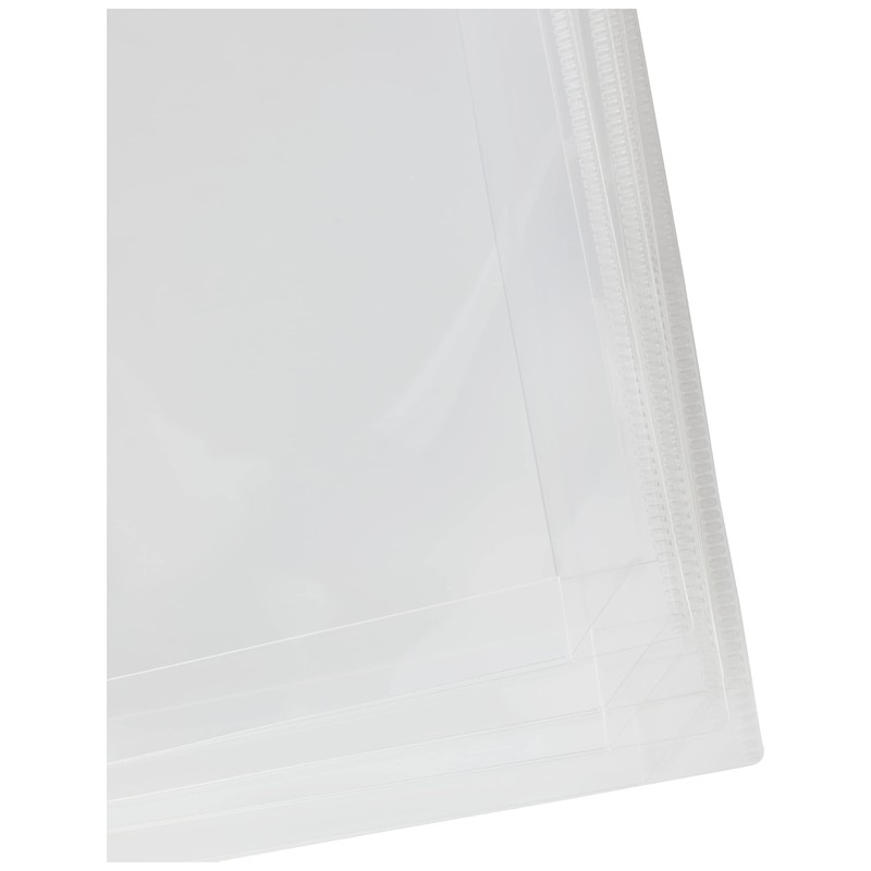 Tiger Stationery 301523 A4 Expanding Poly Punched Pockets File (Pack