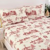 Christmas Fitted Sheet King Christmas Tree Bed Sheet Easy Care