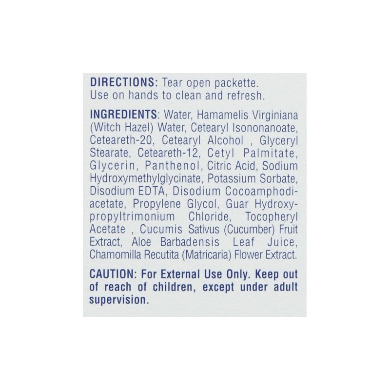 Singles Sensitive Skin Individually Wrapped Hand Moist Wipes, 24 Count