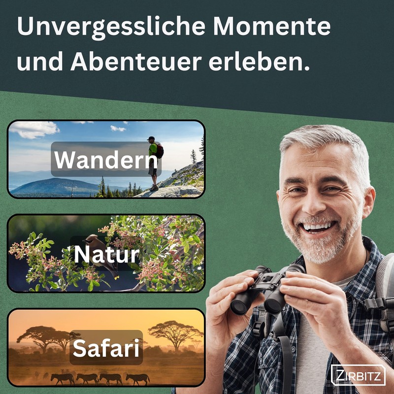 Binoculars HD - Small and Compact Mini Binoculars