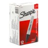 Marcadores Sharpie Punta Gruesa Cincel Chisel Negro Con 12