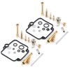 2 Sets Carburetor Repair Rebuild Kit with Sealing Components Fit